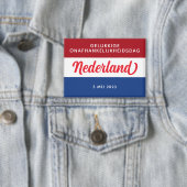 Nederlandse Onafhankelijkheidsdag Button (Insitu)
