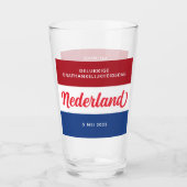 Nederlandse Onafhankelijkheidsdag Glas (Voorkant)