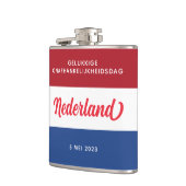 Nederlandse Onafhankelijkheidsdag Heupfles (Links)