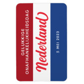 Nederlandse Onafhankelijkheidsdag Magneet (Verticaal)