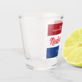 Nederlandse Onafhankelijkheidsdag Shot Glas (Links)
