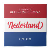 Nederlandse Onafhankelijkheidsdag Tegeltje (Voorkant)