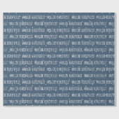 Nederlandse pretkerst met sterren cadeaupapier (Vlak)