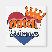Nederlandse prinses magneet (Voorkant)