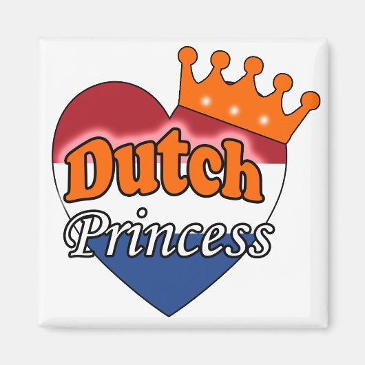 Nederlandse prinses magneet (Voorkant)