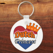 Nederlandse prinses sleutelhanger (Voorkant)