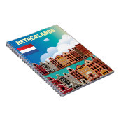 Nederlandse reisposter notitieboek (Rechterzijde)