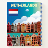 Nederlandse reisposter notitieboek (Achterkant)