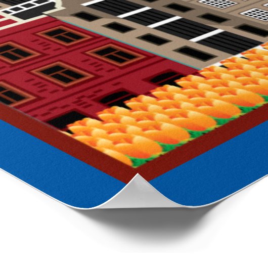 Nederlandse reisposter poster (Hoek)