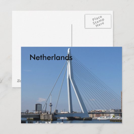 Nederlandse reistoerisme briefkaart (Voorkant / Achterkant)