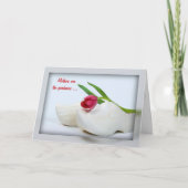 Nederlandse rode tulp kaart (Voorkant)