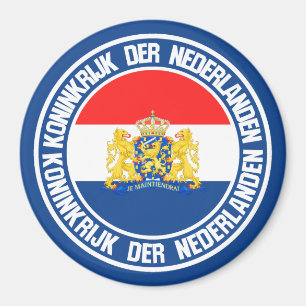 Nederlandse Ronde Emblem Magneet
