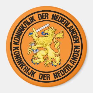 Nederlandse Ronde Emblem Magneet