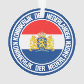 Nederlandse Ronde Emblem Ornament (achterkant)