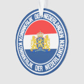 Nederlandse Ronde Emblem Ornament (voorkant)