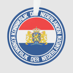 Nederlandse Ronde Emblem Ornament