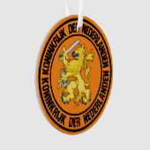 Nederlandse Ronde Emblem Ornament (voorkant)