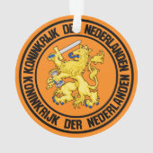 Nederlandse Ronde Emblem Ornament (achterkant)