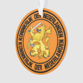 Nederlandse Ronde Emblem Ornament (voorkant)