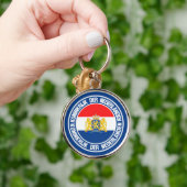 Nederlandse Ronde Emblem Sleutelhanger (Hand)