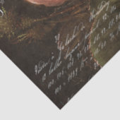 Nederlandse Rozen en  Ephemera-ontkoppeling Tissuepapier (Detail)