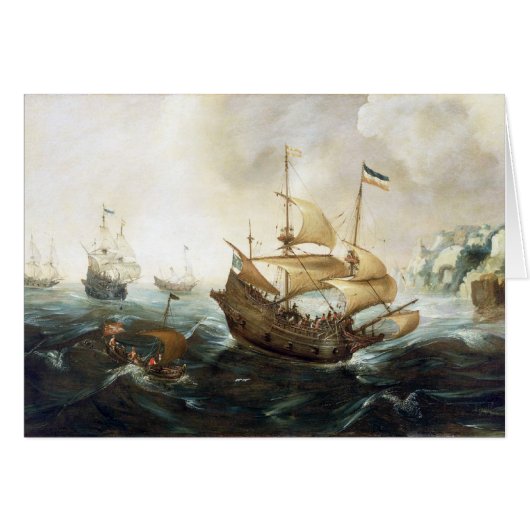 Nederlandse schepen 1600's (Voorkant Horizontaal)