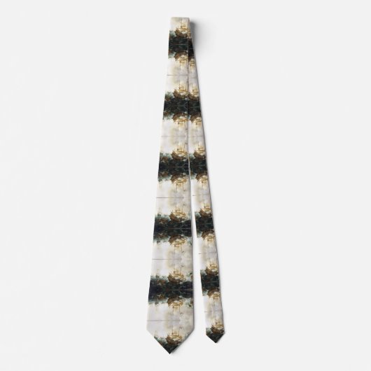 Nederlandse schepen 1600's stropdas (Voorkant)