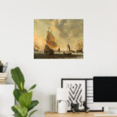 Nederlandse Schepen - Adriaensz Bellevois Fine Art Poster (Thuiskantoor)