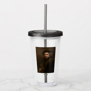Nederlandse Schilder Rembrandt Gouden Eeuw Meester Acryl Drinkbeker