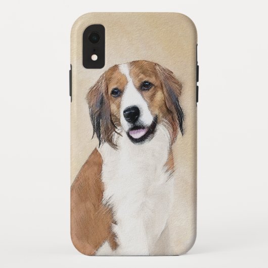 Nederlandse Schilderen Kooikerhondje - Dog Art Case-Mate iPhone Case (Achterkant)