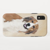Nederlandse Schilderen Kooikerhondje - Dog Art Case-Mate iPhone Case (Achterkant (horizontaal))