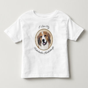 Nederlandse Schilderen Kooikerhondje - Dog Art Kinder Shirts