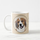 Nederlandse Schilderen Kooikerhondje - Dog Art Koffiemok (Links)