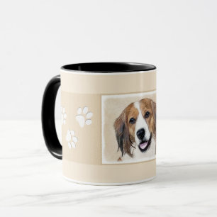 Nederlandse Schilderen Kooikerhondje - Dog Art Mok