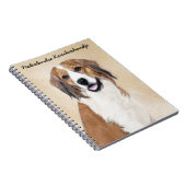 Nederlandse Schilderen Kooikerhondje - Dog Art Notitieboek (Rechterzijde)