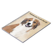 Nederlandse Schilderen Kooikerhondje - Dog Art Notitieboek (Linkerzijde)