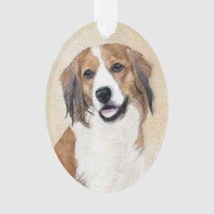Nederlandse Schilderen Kooikerhondje - Dog Art Ornament