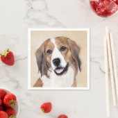 Nederlandse Schilderen Kooikerhondje - Dog Art Servet (Insitu)