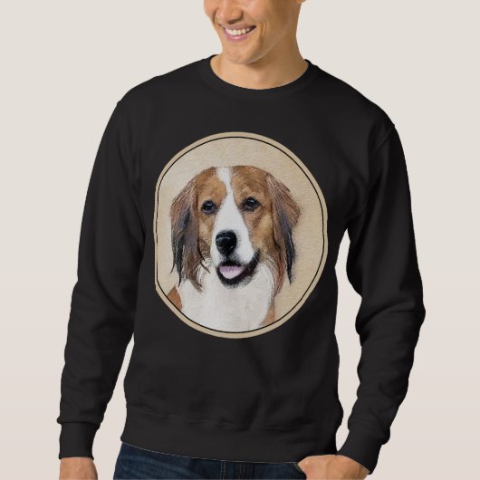 Nederlandse Schilderen Kooikerhondje - Dog Art Trui (Voorkant)