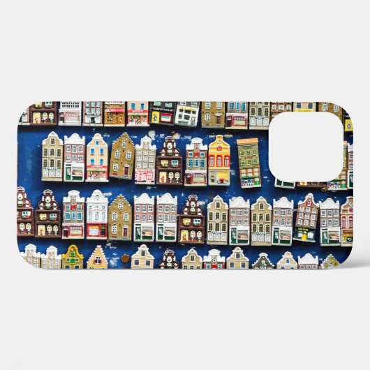 Nederlandse souvenirs, Amsterdamse straatbeeld. Case-Mate iPhone Case (Achterkant (horizontaal))