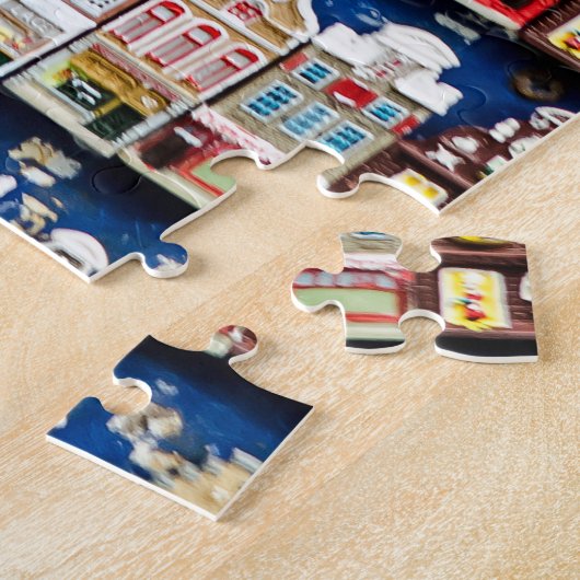 Nederlandse souvenirs, Amsterdamse straatbeeld. Legpuzzel (Zijkant)