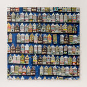 Nederlandse souvenirs, Amsterdamse straatbeeld. Legpuzzel (Verticaal)