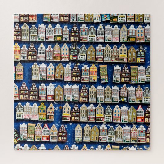 Nederlandse souvenirs, Amsterdamse straatbeeld. Legpuzzel (Verticaal)
