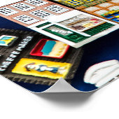 Nederlandse souvenirs, Amsterdamse straatbeeld. Poster (Hoek)