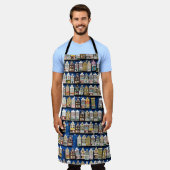 Nederlandse souvenirs, Amsterdamse straatbeeld. Schort (Gedragen)