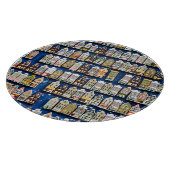 Nederlandse souvenirs, Amsterdamse straatbeeld. Snijplank (Hoek)