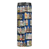 Nederlandse souvenirs, Amsterdamse straatbeeld. Thermosbeker (Achterkant)
