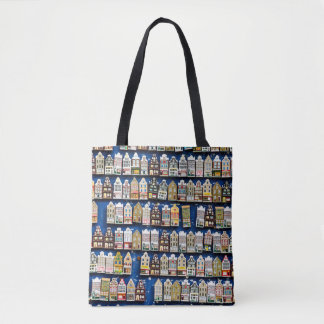 Nederlandse souvenirs, Amsterdamse straatbeeld. Tote Bag