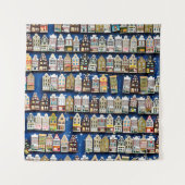 Nederlandse souvenirs, Amsterdamse straatbeeld. Wandkleed (Voorkant)