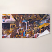 Nederlandse spreekwoorden, Pieter Bruegel de Ouder Badhanddoek (Badhanddoek)